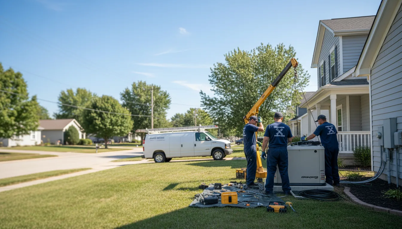 Generator Installation in Buffalo Gap, TX near me